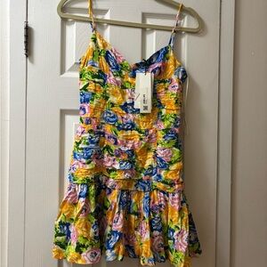 Zara Floral Multicolor Dress